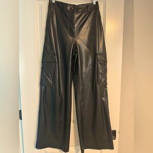 Wilfred by Aritzia Bridger Cargo Pants in Vegan Leather